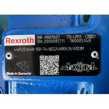 4WRZE16W8-150-74/6EG24N9EK31/A1D3M力士樂(lè)先導(dǎo)式比例閥