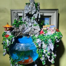 微景觀風(fēng)水壁畫