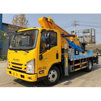 五十鈴30米藍(lán)牌高空作業(yè)車廠家