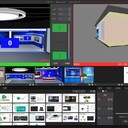 真三維3d虛擬演播系統(tǒng)校園電視臺(tái)虛擬演播室軟件