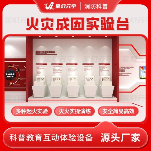 VR消防安全-VR消防安全科普設(shè)備-VR火災(zāi)成因?qū)嶒炁_