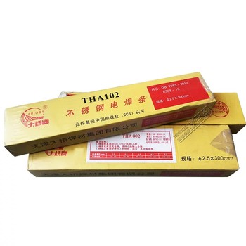 天津大橋牌THA102E不銹鋼焊條金紅石型Cr18Ni9不銹鋼焊條