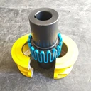 JS蛇形彈簧聯(lián)軸器帶罩殼連軸器靠背輪45鋼