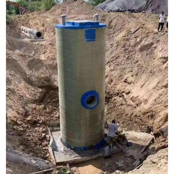 玻璃鋼雨水提升泵站一體化泵站廠家