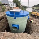 玻璃鋼泵站地埋式泵站安裝圖紙