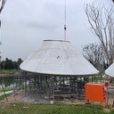 UHPC鏤空遮陽(yáng)幕墻-建筑防曬傘棚/立體透空板
