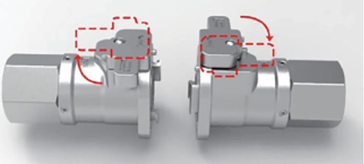 FF9液冷快换 双互锁球阀