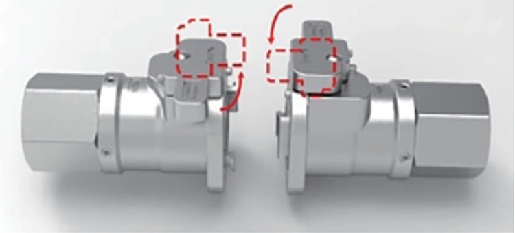 FF9液冷快换 双互锁球阀