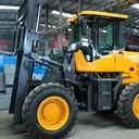 內(nèi)蒙古鄂爾多斯野外施工光伏安裝作業(yè)機械-魯裝5噸越野叉車