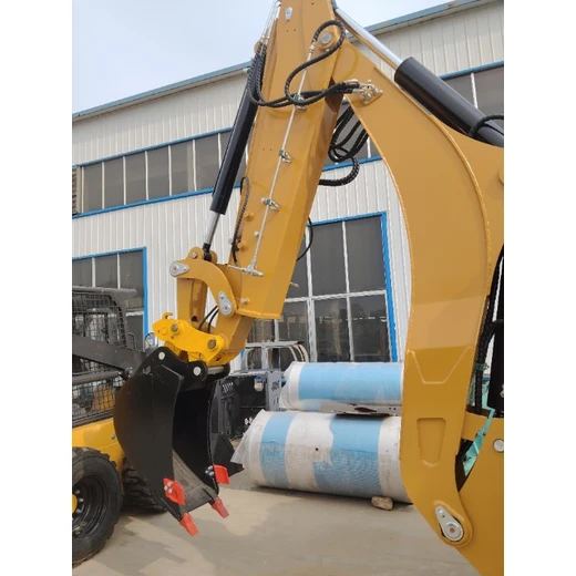 輪式挖掘裝載機兩頭忙裝載機鏟挖一體機-青州魯裝出品