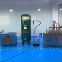 小型半自動三合一手噴漆灌裝機液體氣體密封一體機氣霧劑充氣機
