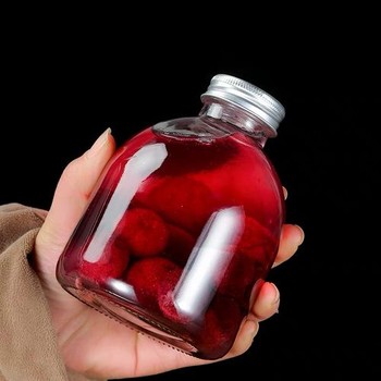 玻璃酒瓶廠家定制出口玻璃梅酒瓶