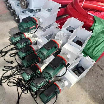 小麥裝車吸糧機(jī)手電鉆式軟絞龍12米螺旋