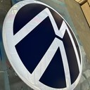 供應進(jìn)口鏡面銀鍍鉻膜汽車(chē)車(chē)標鍍鉻膜發(fā)光字