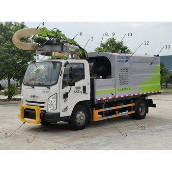 江鈴綠籬修剪車綠化綜合養(yǎng)護車
