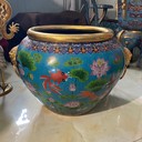 景泰藍擺件純手工制作景泰藍花瓶景泰藍工藝品景泰藍廠家