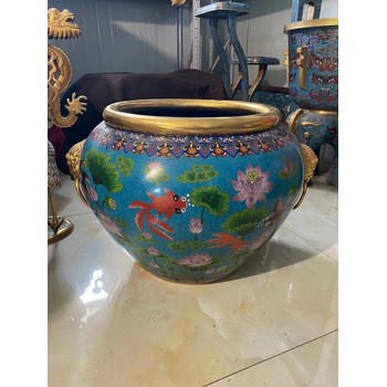 景泰藍(lán)擺件純手工制作景泰藍(lán)花瓶景泰藍(lán)工藝品景泰藍(lán)廠家
