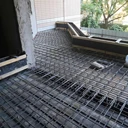 張家口橋西區(qū)別墅擴(kuò)建現(xiàn)澆樓梯搭建閣樓施工