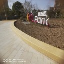 宜昌公園樹(shù)池造型坐凳真石麗泰科石灰白色泰克石低成本制作