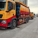 太原高壓管道疏通車吸污抽糞車高壓清洗污水管道