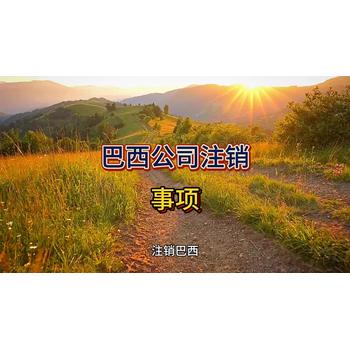 巴西注銷公司的注意事項！