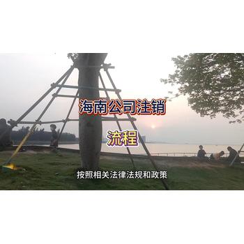 海南公司如何注銷(xiāo)？