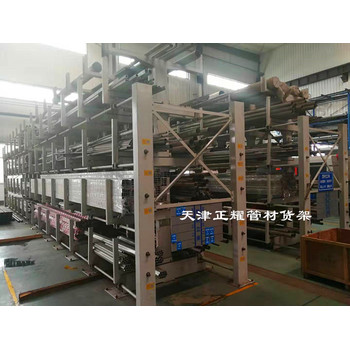 天津正耀伸縮式懸臂貨架，解決管材存取效率低難題