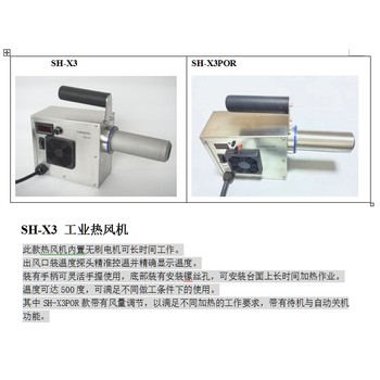 SH-X3內(nèi)置風機工業(yè)熱風器