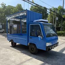 電動(dòng)搬運(yùn)平車輪胎式載重車間搬運(yùn)電動(dòng)四輪平板車成產(chǎn)廠圖片