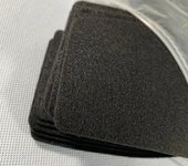 300g灰色針刺鼠標無紡布包裝袋針刺棉廠家