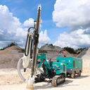 湖北黃岡孔山重工KS168液壓潛孔鉆機(jī)