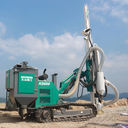 海南三亞礦山機械孔山KS669潛孔鉆機
