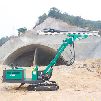 廣西賀州履帶式隧道鉆機孔山重工KS691