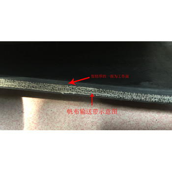 工業輸送帶傳送帶陜西榆林附近廠家批發運輸機皮帶3000x6