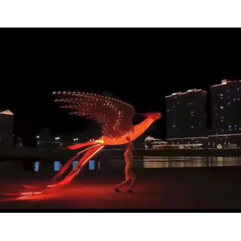 肇慶大型網紅飛天鳳凰表演設備出租仿真飛天鳳凰廠家可培訓學員