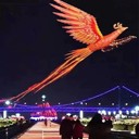 濟南飛天鳳凰廠家大型飛天鳳凰表演出租仿真飛天鳳凰出售