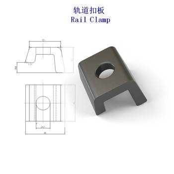 圭亞那碳鋼鋼軌壓板生產工廠