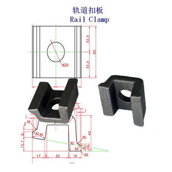 贊比亞熱鍍鋅鐵路壓板廠家