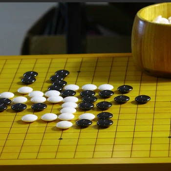 陶瓷圍棋黑白棋子中國圍棋五子棋益智比賽商務禮品
