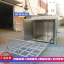 工字鋼軌道式砂芯烘干箱300℃覆膜砂芯固化烘箱砂芯除濕烘干爐