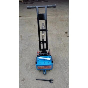 手推式氣動鑿毛機11頭混凝土打毛機橋梁高鐵隧道防水拉毛