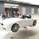 公司定制玻璃鋼汽車跑車雕塑