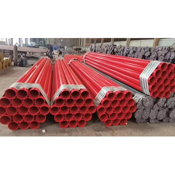 重慶涂塑鍍鋅冷水鋼管DN500大口徑內(nèi)外涂塑排水復(fù)合管道