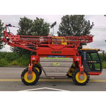 華璽玉米噴藥機廠家自走式高駕打藥機大型農用打藥車