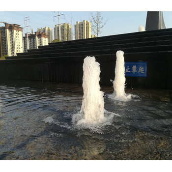 運城廣場聲控噴泉設計