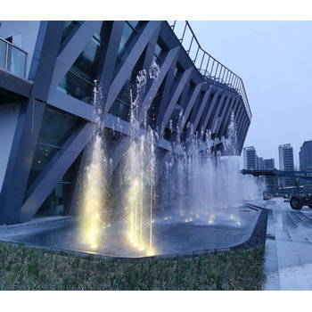 威海水池噴泉設(shè)備方案