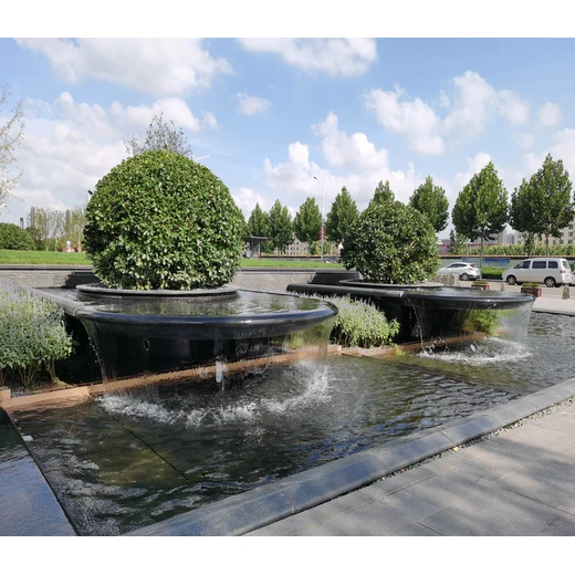 亳州小區(qū)假山噴泉方案