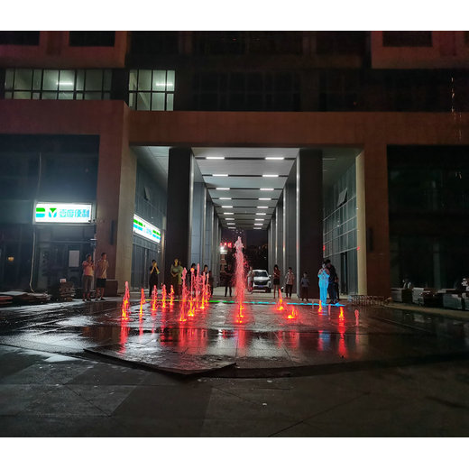 濟寧會所旱地噴泉公司