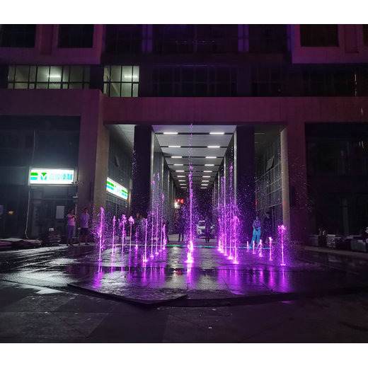 濟寧酒店程控噴泉方案