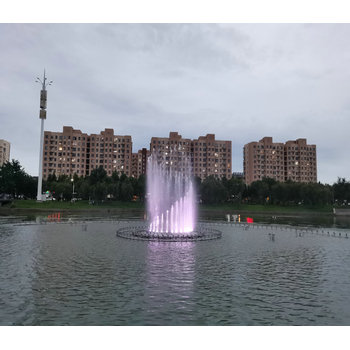 開封水池吶喊噴泉設計